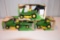 (3) Ertl John Deere Lawn And Garden Sets, 1/12th Scale, 2 1/16th Scale With Boxes