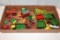 Assortment Of 16 Pieces of 1/64th Scale Farm Equipment