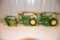 (3) Ertl John Deere Tractors, John Deere Model D, John Deere Model A, John Deere Model A, 1/16th Sca