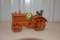 Allis Chalmers Cast Iron Toy with Man, No Box