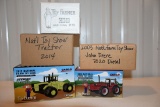 (5) Ertl National Farm Toy Show Tractors, 1/64th And 1/43rd Scale, With Boxes