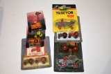 (9) Scale Models, 1/64th Scale Tractors, On Cards