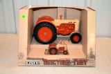 Ertl Tractors of the Past, Case 600, 1/16th and 1/64th Scale, With Box