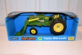 Ertl Farm Country John Deere Tractor With Loader, 1/16th Scale With Box