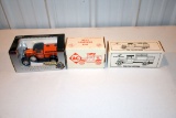 (3) Scale Models And Spec Cast Truck Banks 1/25th Scale