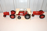 (3) Ertl 1988 Hardware Hank Limited Edition, Hardware Hank First Edition, Farmall H, 1/16th Scale No