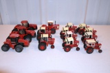 (14) International 86 Series And 4WD, 1/64th Scale Tractors