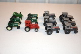 12 White And Oliver 1/64th Scale Tractors, No Boxes