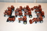 (15) Hesston 1/64th Scale Tractors No Box