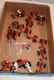 Assortment Of 20 1/64th Scale International And Farmall Tractors