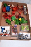 Assortment oF Implements, Micro Machines, 1/64th Scale, No Box
