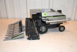 Ertl Gleaner R6 with Corn Head and Bean Head, 1/28th Scale, No Box