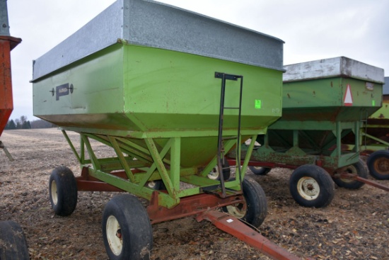 Parker 300 Bushel Gravity Flow Wagon, With 10 Ton Running Gear