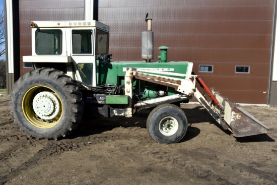 1971 Oliver G1355 Tractor, Cab, 20.8x28 Tires, 3pt., 540PTO, 585Cu. In. Block, 3,369 Hours, 1,000 Ho