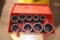 9 Piece 1'' Socket Set