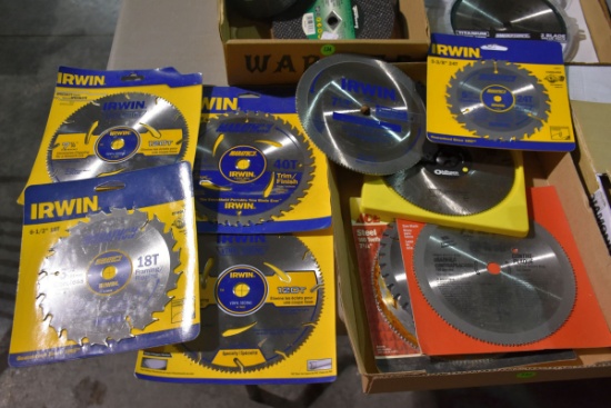 Approx 12, 5 3/8'' Through 7'' Saw Blades