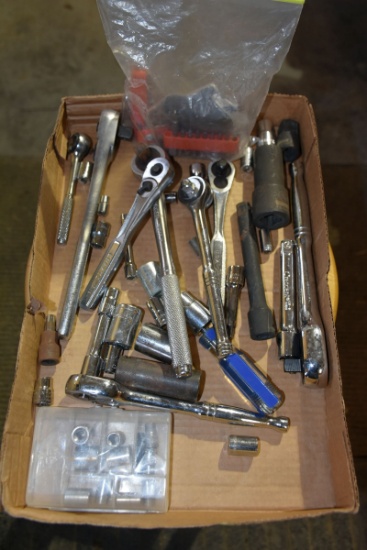 Assortment Of Sockets And Ratchets