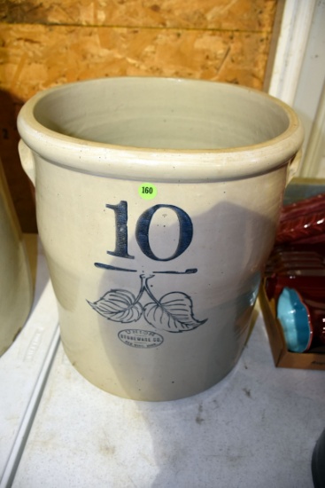 Redwing 10 Gallon Elephant Ear, Stoneware Crock