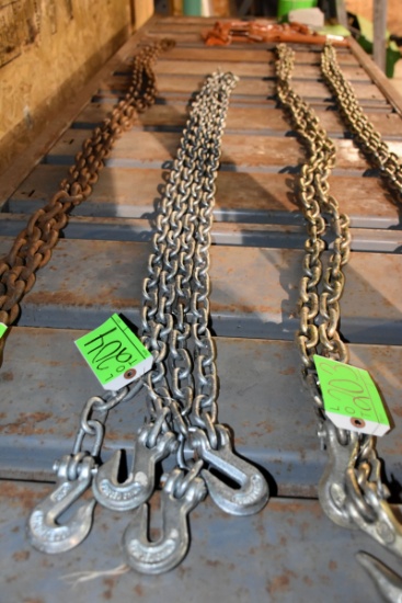 (2) 10FT Chains With Hooks