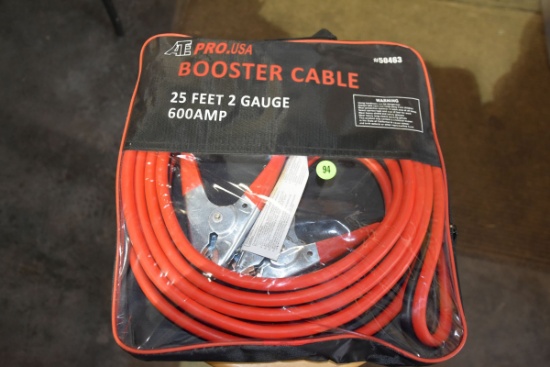 New Jumper Cables, 25FT, 2 Gauge