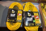 (2) New 50FT Extension Cords