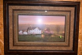 Amish Farm Country Site Print With Frame