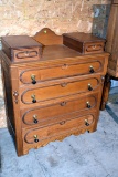 Antique Dresser With Hankie Drawer