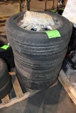 (4)  215/65R16 Tires With Buick Rims, 50%