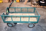 Rubber Tire Utility Cart