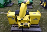 John Deere 47 Quick Hitch Snow Blower, 47'' Wide, Hydraulic Spout, Single Auger, SN: 1M047SBXEFM1420