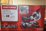 Craftsman 10'' Compact Slide Miter Saw, With Laser Trac, New In Box