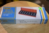 Wisdom 8 Piece, 1/2'' Drive, SAE Socket Set