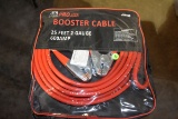 New Jumper Cables, 25FT, 2 Gauge