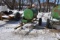 200 Gallon Waste Oil Barrel On Single Axle Trailer, 16