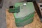 John Deere 8000 Series Front Weight Bracket With 10 Suitcase Weights, Selling 10 x $