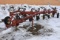 Case IH 7500 Vari-Width Plow, 6 Bottom, 14” – 22” Width, On-Land Hitch, Coulters, SN: JAG0303122