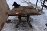 4'x4' Steel Welding Table With Vise