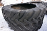 (2) Michelin 480/80R46 Tires, No Rim