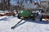 Tyler 4 Ton Fertilizer Tender, Gas Motor Does Not Run, On 20' Implement Trailer With 200 Gallon Fuel