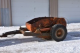Older Pull Type 2 Yard Dirt Scraper, Hyd. Lift, 56
