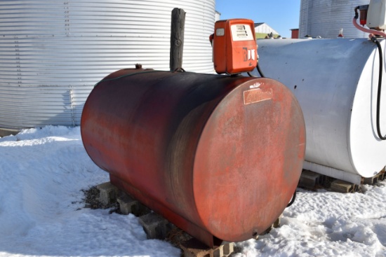 500 Gallon Fuel Tank With Electric Pump