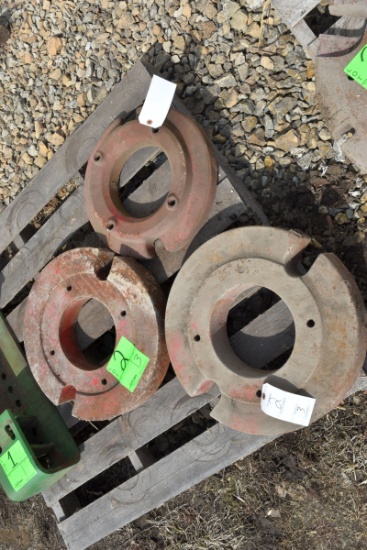 3 IH Wheel Weights, Selling 3x$