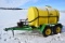 2016 L&D 1100 Gallon Poly Water Wagon On Tandem Axle Trailer, With B&S Transfer Pump, Banjo Valves,
