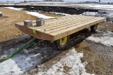 8'x16' Flatbed With John Deere Running Gear, New Deck, Like New Tires, All New Bearings and Bushings