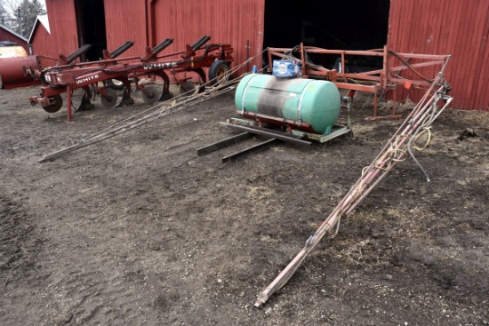 Shopbuilt 200 Gallon Crop Sprayer, 50’ Booms Front Mount