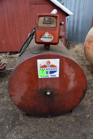 500 Gallon Fuel Barrel With Electric Pump