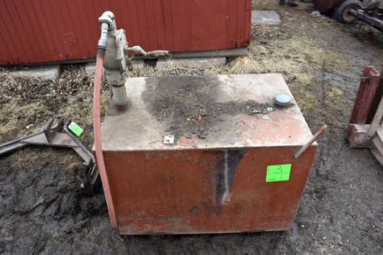 75 Gallon Fuel Tank With Hand Pump