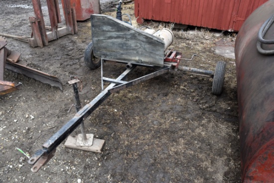 Shopbuilt Gear Reducer On Cart, 5 HP Single Phase Electri Motor