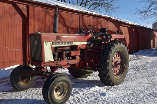 Farmall 706 Gas Tractor, Open Station, Fenders, 8513 Hours, 3pt., 2 Hydraulics, 540/1000PTO, Good TA