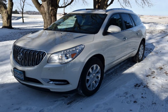 2015 Buick Enclave 4 Door SUV, AWD, 3.6L Engine, Interlink, Navigation, 3rd Row Seating, Loaded, 13,